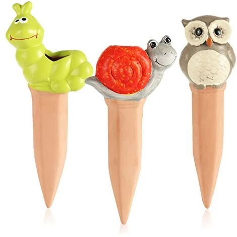 DONTODENT Arrosage Automatique Pour Plantes D'intérieur - Distributeur D'eau Pour Plantes - Cônes D'argile Pour Arroser Les Fleurs - Oiseaux * 1 4 DONTODENT Arrosage Automatique Pour Plantes D'intérieur - Distributeur D'eau Pour Plantes - Cônes D'argile Pour Arroser Les Fleurs - Oiseaux * 1 – Image 2