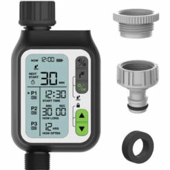 BENOBBY KIDS Programmateur Arrosage Automatique Minuteur Arrosage Pour Jardin Contrôle Manuel Capteur De Pluie Etanche