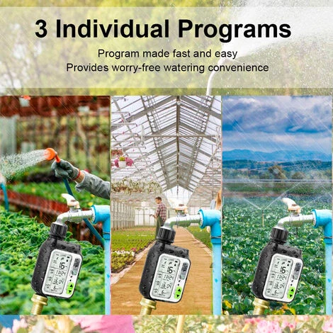 BENOBBY KIDS Programmateur Arrosage Automatique Minuteur Arrosage Pour Jardin Contrôle Manuel Capteur De Pluie Etanche 5 BENOBBY KIDS Programmateur Arrosage Automatique Minuteur Arrosage Pour Jardin Contrôle Manuel Capteur De Pluie Etanche – Image 3