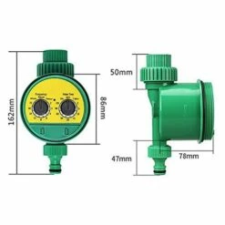 DENUOTOP Minuteries D'arrosage Minuterie Arrosage Automatique, Programmable Numérique Robinet De Tuyau Minuterie Intelligent Arroseur Contrôleur De Système D'arrosage D'irrigation Pour Jardin Ferme Pelouse Fleur#1 -Arrosage automatique Soldes 60009122 5
