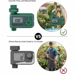 MONLY Minuterie De Sprinkler1pièces, Minuterie D'eau De Tuyauterie D'eau Programmable Minuterie D'arrosage D'irrigation Automatique -Arrosage automatique Soldes 60028917 3