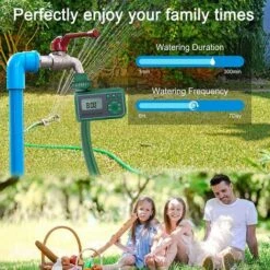 MONLY Minuterie De Sprinkler1pièces, Minuterie D'eau De Tuyauterie D'eau Programmable Minuterie D'arrosage D'irrigation Automatique -Arrosage automatique Soldes 60028917 5