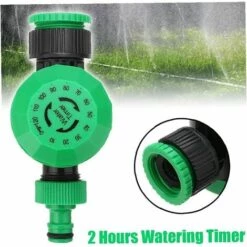 MONLY 1PC 2 Heures Jardin Arrosage Automatique Minuterie Mécanique Programmateur Jardin Système D'irrigation Contrôleur, Fournitures De Jardinage -Arrosage automatique Soldes 60028979 4