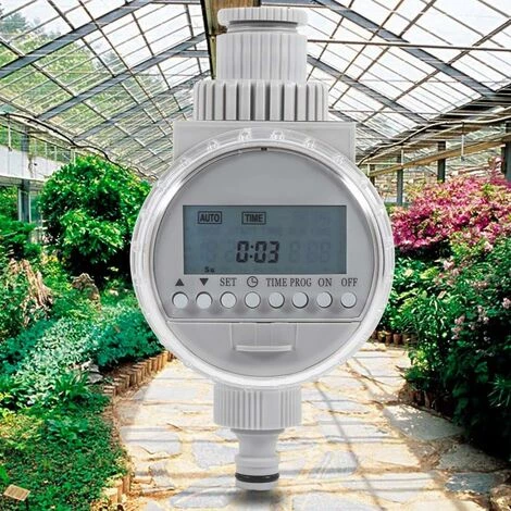 MONLY Arrosage Tuyau Affichange LCD Solaire D'irrigation Automatique D'arrosage Minuterie Programmable Système D'irrigation 5 MONLY Arrosage Tuyau Affichange LCD Solaire D'irrigation Automatique D'arrosage Minuterie Programmable Système D'irrigation – Image 3