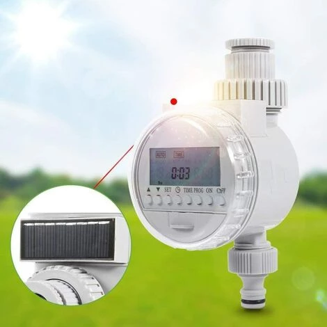 MONLY Arrosage Tuyau Affichange LCD Solaire D'irrigation Automatique D'arrosage Minuterie Programmable Système D'irrigation 7 MONLY Arrosage Tuyau Affichange LCD Solaire D'irrigation Automatique D'arrosage Minuterie Programmable Système D'irrigation – Image 5