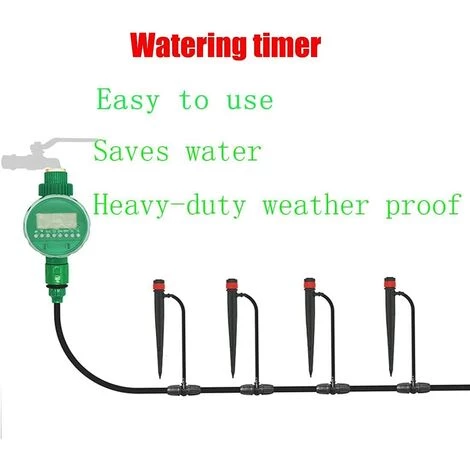 NAXUNNN Programmateur D'arrosage Automatique électrique 5 NAXUNNN Programmateur D'arrosage Automatique électrique – Image 3