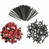 PREMIER 150pcs Goutteurs D'irrigation Réglables + Joints De Tee + Drip Tube Support Stake Diy Micro Drip Irrigation System Kit Automatique Micro Watering System Kit