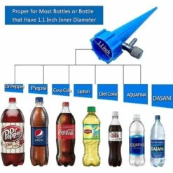 PREMIER 6pcs Kit D'irrigation Goutte à Goutte, Arroseurs Automatiques Plantes Système D'irrigation Pour Jardin Maison Intérieur Extérieur -Arrosage automatique Soldes 60540920 2