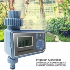 PREMIER Minuterie D'arrosage Minuterie D'eau Numérique Programmable Prize Unique Sortie Automatique Et Manuelle Minuterie De Tuyau Ip65 Contrôleur D'irrigation Pour Cour Extérieure, Jardin, Pelouses -Arrosage automatique Soldes 60541243 3