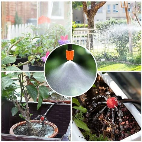 PREMIER Kit D'arrosage D'irrigation Au Micro Goutte-à-goutte, Kit D'irrigation Au Goutte-à-goutte Automatique, Système D'irrigation De Jardin, Jardin De Plantes 4 PREMIER Kit D'arrosage D'irrigation Au Micro Goutte-à-goutte, Kit D'irrigation Au Goutte-à-goutte Automatique, Système D'irrigation De Jardin, Jardin De Plantes – Image 2