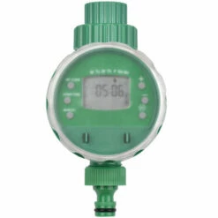 HAPPYSHOPPING Programmateur Numérique D'arrosage Programmateur Automatique D'arrosage Pour Arrosage De Jardin Norme Européenne Sans Piles, Vert -Arrosage automatique Soldes 60547619 3