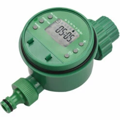 HAPPYSHOPPING Programmateur Numérique D'arrosage Programmateur Automatique D'arrosage Pour Arrosage De Jardin Norme Européenne Sans Piles, Vert -Arrosage automatique Soldes 60547619 4