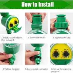 HANBING Contrôleur D'irrigation à Bouton Intelligent Complet, Minuterie, Automatique, Abreuvoir à Fleurs, Maison (contrôleur D'irrigation) 10 HANBING Contrôleur D'irrigation à Bouton Intelligent Complet, Minuterie, Automatique, Abreuvoir à Fleurs, Maison (contrôleur D'irrigation) -Arrosage automatique Soldes 60607777 4