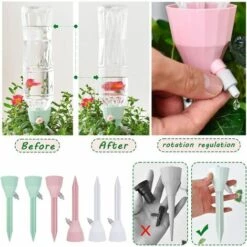 BENOBBY KIDS 3 Pièces Dispositif D'arrosage Automatique Des Plantes Arrosage Automatique Des Plantes Système D'irrigation Goutte à Goutte De Vacances -Arrosage automatique Soldes 60720765 3