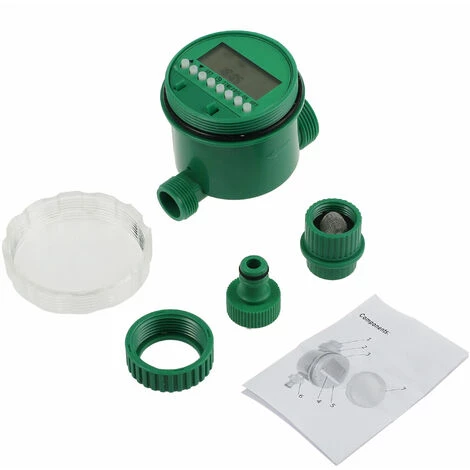 GETLITOOL Contrôleur Minuterie D'arrosage Manuel & Automatique Irrigation Pour Parc Jardin 4 GETLITOOL Contrôleur Minuterie D'arrosage Manuel & Automatique Irrigation Pour Parc Jardin – Image 2