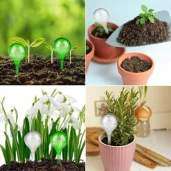 Cisea Lot De 12 Petits Globes D'Arrosage En Verre Synthétique Pour Plantes D'Intérieur - Bulbes Goute à Goute Arrosage 5,1 Cm De Diamètre-Matériel D'Arrosage Automatique En PVC Pour Plantes 11 Cisea Lot De 12 Petits Globes D'Arrosage En Verre Synthétique Pour Plantes D'Intérieur - Bulbes Goute à Goute Arrosage 5,1 Cm De Diamètre-Matériel D'Arrosage Automatique En PVC Pour Plantes -Arrosage automatique Soldes 61212254 5