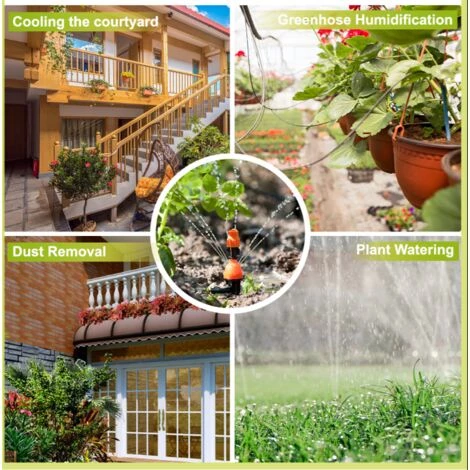 GRID COOL Programmateur Et Minuterie D'arrosage Automatique Avec Plusieurs Programmes D'arrosage Pour L'agriculture à Effet De Serre De Jardin 7 GRID COOL Programmateur Et Minuterie D'arrosage Automatique Avec Plusieurs Programmes D'arrosage Pour L'agriculture à Effet De Serre De Jardin – Image 5