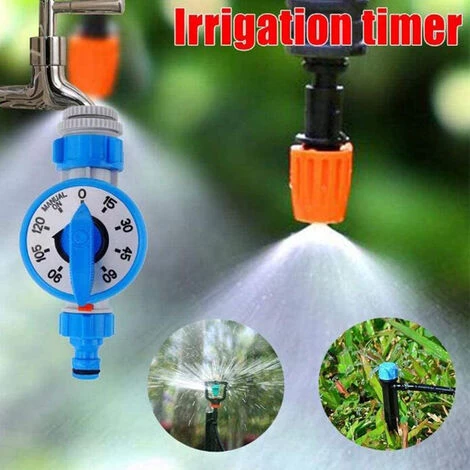 MOWZE Ordinateur D'irrigation Horloge D'irrigation Automatique Couvercle De La Minuterie D'eau Et Programmes D'irrigation Numériques 7 MOWZE Ordinateur D'irrigation Horloge D'irrigation Automatique Couvercle De La Minuterie D'eau Et Programmes D'irrigation Numériques – Image 5