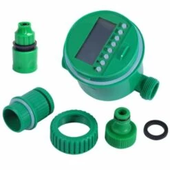 WIAN Minuterie D'arrosage Programmes D'arrosage Séparés Et Fonction De Capteur Automatique De Pluie Jardin Pelouse Tuyau Minuterie De Robinet Contrôleur De Système D'irrigation