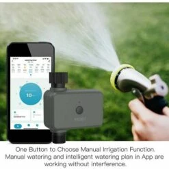 SINCèREETALI Minuterie D'arrosage Contr?lée Par Application Bluetooth Pour Vanne D'eau D'irrigation De Jardin Intelligente -Arrosage automatique Soldes 63507951 5