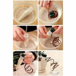 HEGUYEY Lot De 8 D'irrigation, Distributeur D'eau Automatique Pour Céramique Chambre Plante D'irrigation Pointes, Bonsaï, Plantes, Fleurs -Arrosage automatique Soldes 63690368 5