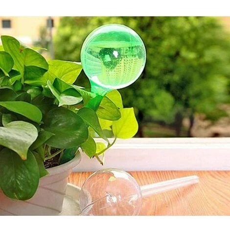 HEGUYEY 8 Pcs Globe D'arrosage, Automatique Boule D'irrigation Pour Arrosage Plante Interieur Fleurs Jardin En Pot 2 Tailles 6 HEGUYEY 8 Pcs Globe D'arrosage, Automatique Boule D'irrigation Pour Arrosage Plante Interieur Fleurs Jardin En Pot 2 Tailles – Image 4