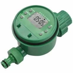 LIFCAUSAL Minuterie D'arrosage Automatique Numérique Programmée Minuterie D'irrigation De Jardin à Piles Contrôleur D'irrigation D'eau Intelligent Pour Pelouse Terres Agricoles Cour Serre(Vert)
