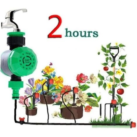 MEZHENG 1PC 2 Heures Jardin Arrosage Automatique Minuterie Mécanique Programmateur Jardin Système D'irrigation Contrôleur 7 MEZHENG 1PC 2 Heures Jardin Arrosage Automatique Minuterie Mécanique Programmateur Jardin Système D'irrigation Contrôleur – Image 5