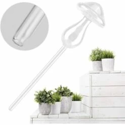 Forme De Champignon Automatique De Vacances Usine D'arrosage Pointes En Céramique Auto Goutte À L'eau Irrigation Système D'arrosage Pour Usage Extérieur En Intérieur GrooFoo -Arrosage automatique Soldes 63800077 2