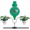 SINCèREETALI Minuterie D'arrosage, Arrosage Automatique Pour Jardin, Contrôleur D'arrosage à Affichage LCD étanche Pour Plantes, Pelouse, Jardin, Plantation De Légumes