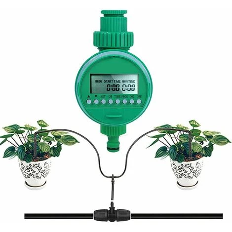 SINCèREETALI Minuterie D'arrosage, Arrosage Automatique Pour Jardin, Contrôleur D'arrosage à Affichage LCD étanche Pour Plantes, Pelouse, Jardin, Plantation De Légumes 3 SINCèREETALI Minuterie D'arrosage, Arrosage Automatique Pour Jardin, Contrôleur D'arrosage à Affichage LCD étanche Pour Plantes, Pelouse, Jardin, Plantation De Légumes