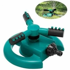 FOZIY Arroseur De Jardin, Arroseur Automatique De Pelouse De Jardin, Arroseur Rotatif à 360 Degrés,Fonepro