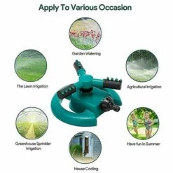 FOZIY Arroseur De Jardin, Arroseur Automatique De Pelouse De Jardin, Arroseur Rotatif à 360 Degrés,Fonepro 11 FOZIY Arroseur De Jardin, Arroseur Automatique De Pelouse De Jardin, Arroseur Rotatif à 360 Degrés,Fonepro -Arrosage automatique Soldes 63840683 5