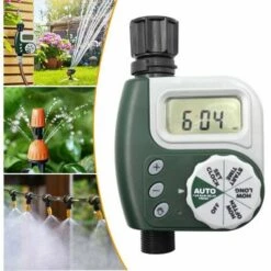 Usine Grise Arrosage Intelligent Fleur Arrosage Minuterie Jardin Extérieur Goutteur Automatique Jardin,HANBING