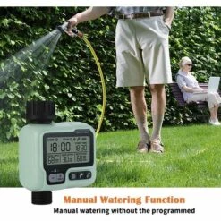 BENOBBY KIDS Minuterie D'arrosage Automatique De Jardin, Minuterie D'arrosage Extérieure, Minuterie D'arrosage Avec Grand écran LCD -Arrosage automatique Soldes 63938881 3