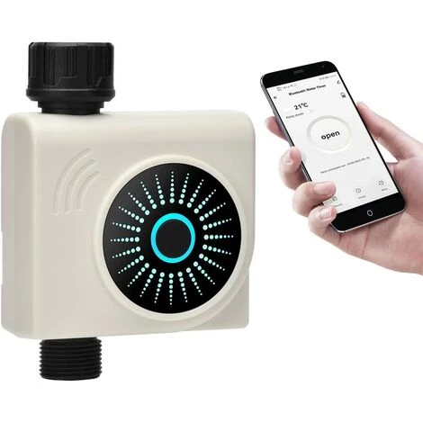 BENOBBY KIDS Minuterie D'arrosage Bluetooth, Minuterie D'arrosage Automatique, Minuterie D'arrosage Intelligente Avec Fréquence, Durée D'irrigation Et Mode Pluie Pour Les Pelouses De Jardin En Plein Air 3 BENOBBY KIDS Minuterie D'arrosage Bluetooth, Minuterie D'arrosage Automatique, Minuterie D'arrosage Intelligente Avec Fréquence, Durée D'irrigation Et Mode Pluie Pour Les Pelouses De Jardin En Plein Air