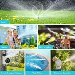 BENOBBY KIDS Minuterie D'arrosage Bluetooth, Minuterie D'arrosage Automatique, Minuterie D'arrosage Intelligente Avec Fréquence, Durée D'irrigation Et Mode Pluie Pour Les Pelouses De Jardin En Plein Air 11 BENOBBY KIDS Minuterie D'arrosage Bluetooth, Minuterie D'arrosage Automatique, Minuterie D'arrosage Intelligente Avec Fréquence, Durée D'irrigation Et Mode Pluie Pour Les Pelouses De Jardin En Plein Air -Arrosage automatique Soldes 63939514 5