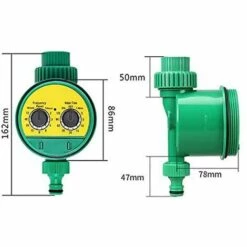 LTS FAFA Horloge D'arrosage D'ordinateur D'irrigation Pour L'ordinateur Automatique De Minuterie D'eau De Jardin D'arrosage Avec Le Robinet à Tournant Sphérique -Arrosage automatique Soldes 64085900 4