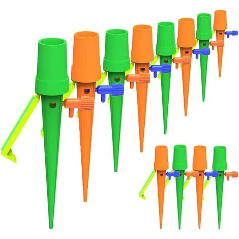 HAZEL Dispositif D'arrosage Automatique Des Plantes, Système D'arrosage Automatique Pour Plantes - 12 Pièces - Avec Support Anti-inclinaison - Pour Jardin, Plantes D'intérieur Et D'extérieur 3 HAZEL Dispositif D'arrosage Automatique Des Plantes, Système D'arrosage Automatique Pour Plantes - 12 Pièces - Avec Support Anti-inclinaison - Pour Jardin, Plantes D'intérieur Et D'extérieur