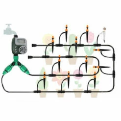 BENOBBY KIDS Programmateur Arrosage Minuterie Irrigation Imperméable Arroseur Automatique Manuel Avec Grand Écran LCD Facile Installation Pour Balcon Jardin Parterre Ferme Extérieur -Arrosage automatique Soldes 64417643 4