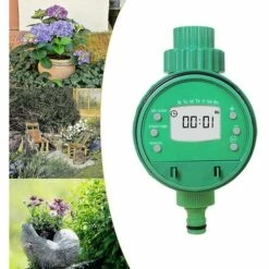 CSPARKV Minuterie D'arrosage Automatique, Contrôleur D'arrosage, Minuterie D'irrigation Pour Le Système D'irrigation D'arrosage Des Plantes, Minuterie D'arrosage