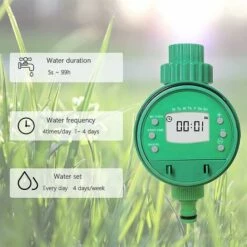 CSPARKV Minuterie D'arrosage Automatique, Contrôleur D'arrosage, Minuterie D'irrigation Pour Le Système D'irrigation D'arrosage Des Plantes, Minuterie D'arrosage -Arrosage automatique Soldes 64768820 3