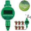 CSPARKV Minuterie D'arrosage Automatique, Affichage LCD, Irrigation Automatique Numérique Rapide Avec Housse De Protection étanche Pour Jardin Greenh