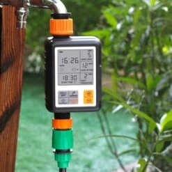 QERSTA Minuterie D'Eau Numérique Programmable Automatique, Grand Écran De 3 Pouces, Modèle D'irrigation, Étanchéité Ip 65 -Arrosage automatique Soldes 65040076 3