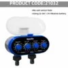 BEARSU Vanne à Boisseau Sphérique Arrosage Automatique électronique Deux Sorties Quatre Cadrans Minuterie D'eau Contrôleur D'irrigation De Jardin Pour Jardin -Arrosage automatique Soldes 65098945 1