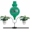 OSQI Minuterie D'arrosage, Arrosage Automatique De Jardin, Contrôleur D'arrosage à écran LCD étanche Pour Plantes, Pelouse, Jardin, Plantation De Légumes
