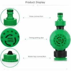 OSQI Minuterie D'arrosage Automatique De Jardin Minuterie Mécanique Contrôleur De Système D'irrigation De Jardin -Arrosage automatique Soldes 65502074 4