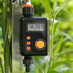 OSQI Minuterie D'arrosage Automatique Du Contrôleur D'irrigation, Système D'arrosage Automatique De Jardin Avec Grand écran, Minuterie Et Micro-pulvérisation Pour Plantes En Pot -Arrosage automatique Soldes 65502079 4