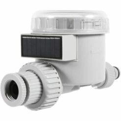 OSQI Contrôleur D'arrosage Intelligent, Programmateur D'arrosage Automatique à énergie Solaire Avec écran Numérique Pour Jardin, Pelouse, Serre -Arrosage automatique Soldes 65502133 5