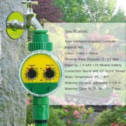 LADACèE Programmateur D'Arrosage, Contrôleur De Arrosage Extérieur Arroseur Automatique Tuyau électronique Minuterie, Programmes Multiples Pour Jardin Serre Potager Plante Pelouse Paysage 8 LADACèE Programmateur D'Arrosage, Contrôleur De Arrosage Extérieur Arroseur Automatique Tuyau électronique Minuterie, Programmes Multiples Pour Jardin Serre Potager Plante Pelouse Paysage -Arrosage automatique Soldes 65615907 2